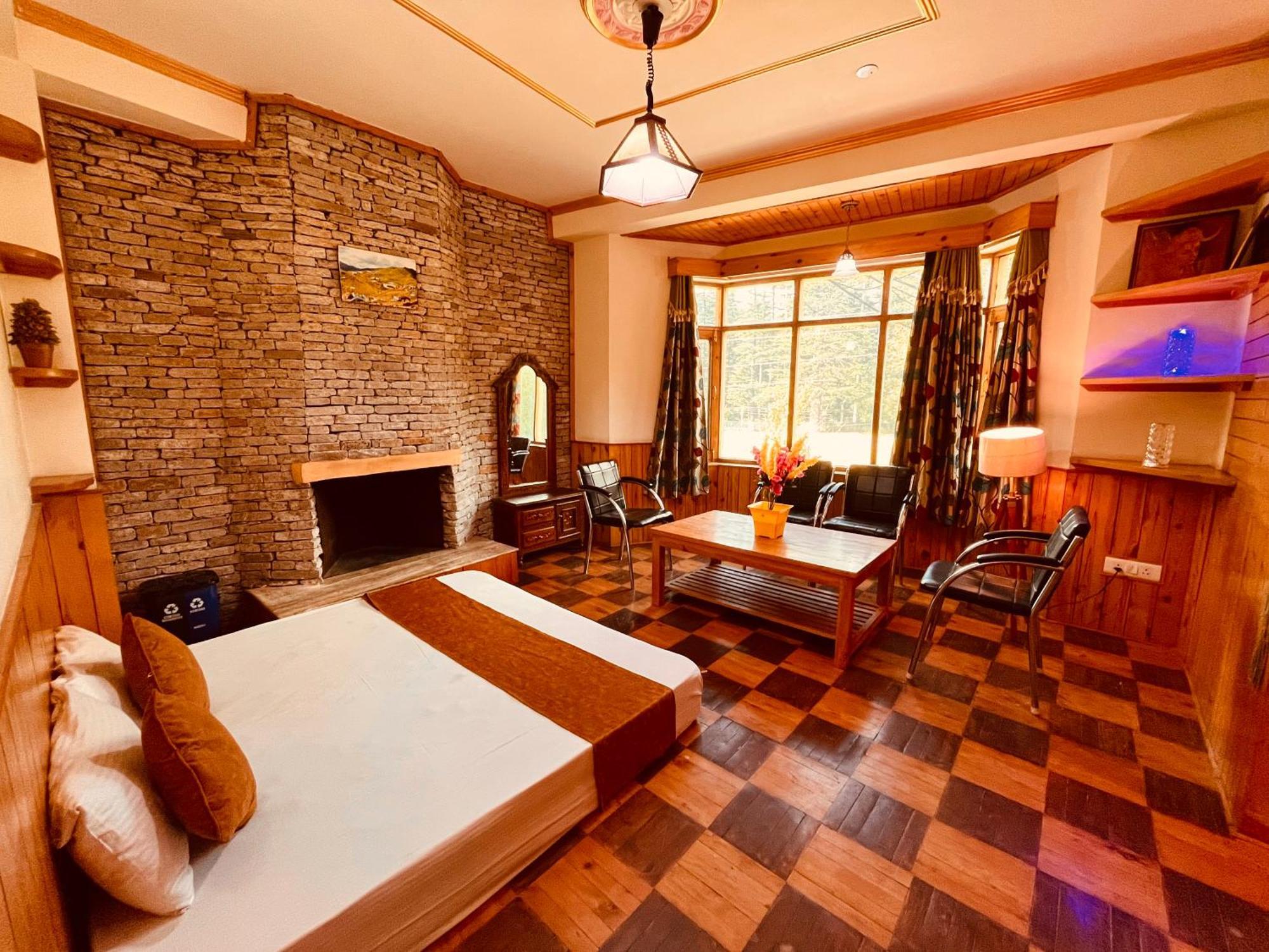 Woods Villa Cottage, Manali Екстер'єр фото